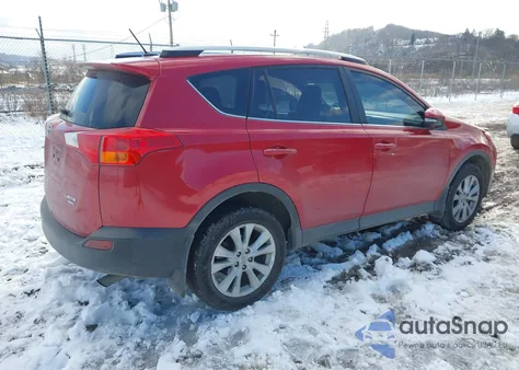 2013 Toyota Rav4 Limited из США, поврежденный, VIN 2T3DFREV3DW043175